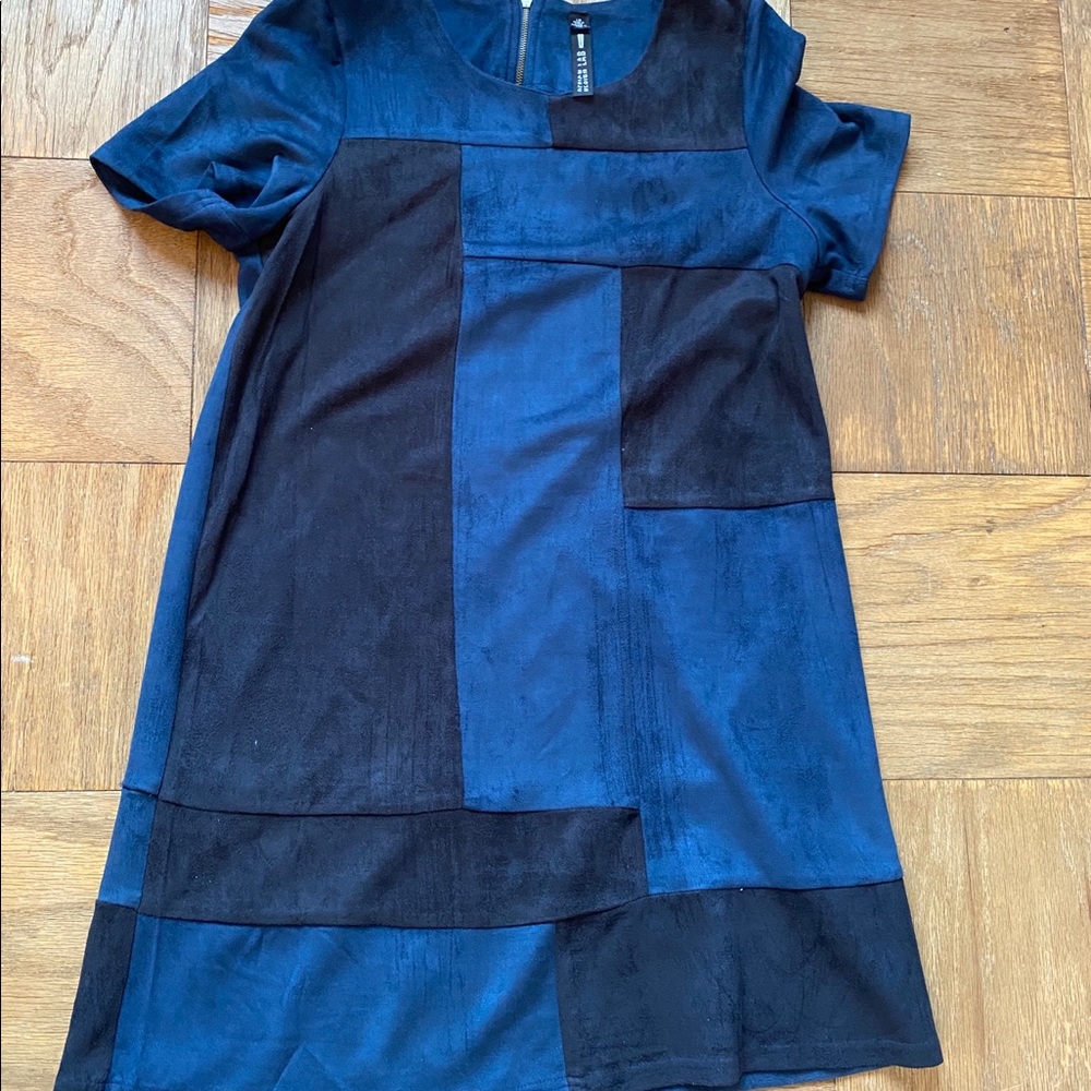 Velvet T shirt Mini Dress